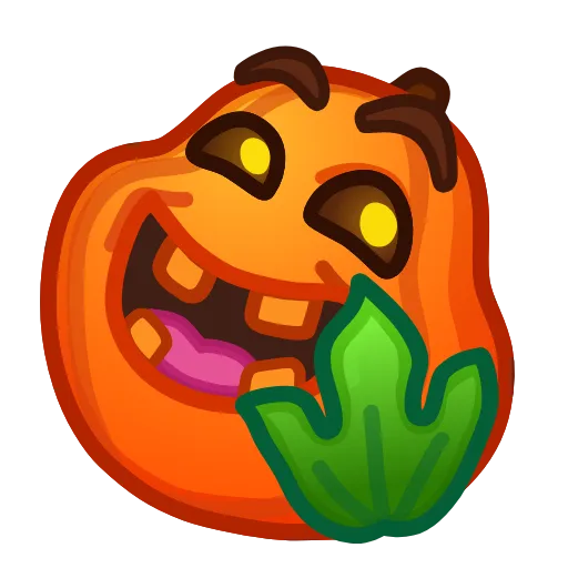 Стикер 6 Meme Pumpkins