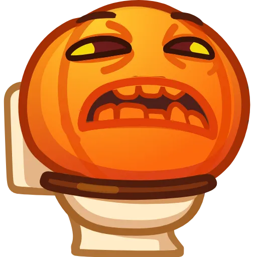 Стикер 36 Meme Pumpkins