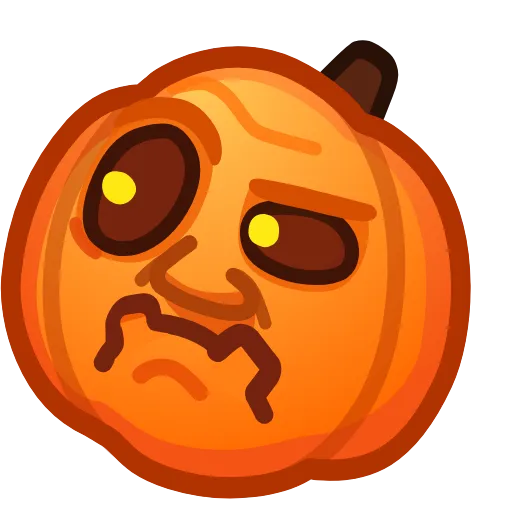 Стикер 29 Meme Pumpkins