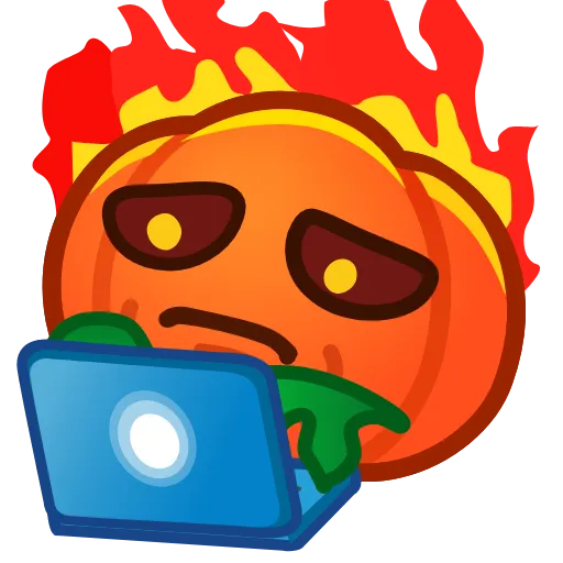 Стикер 37 Meme Pumpkins