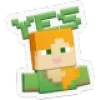 Стикер 7 Meme Emoji