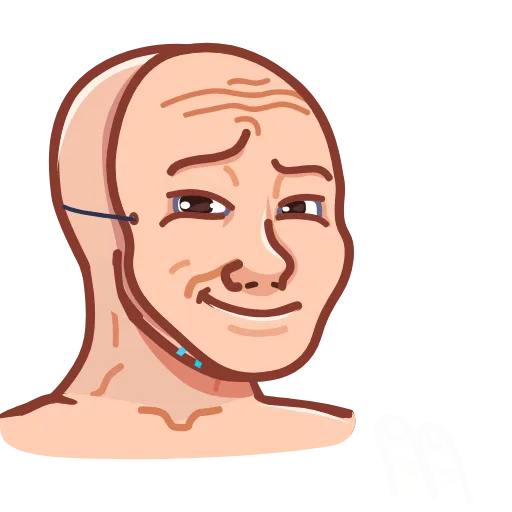 Стикер 17 Animated Classic Memes
