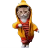 Стикер 55 Memes With Cats
