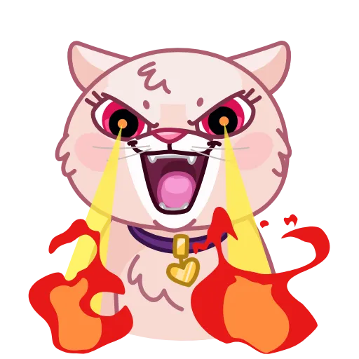Стикер 15 Memes With Cats