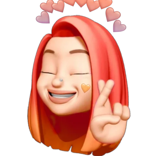 🤞 Стикер «Memoji» для Telegram