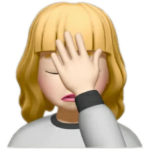 🤦‍♀ Стикер «Memoji» для Telegram