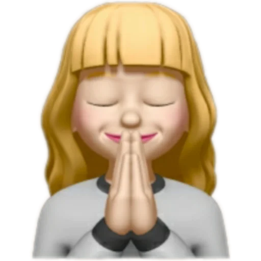🙏 Стикер «Memoji» для Telegram