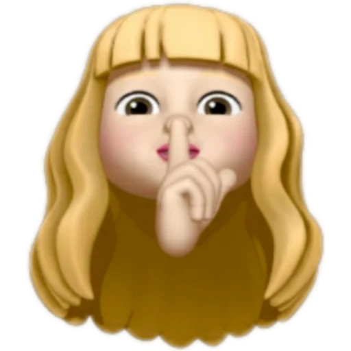 🤫 Стикер «Memoji» для Telegram