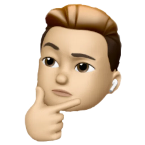 🤔 Стикер «Memoji» для Telegram