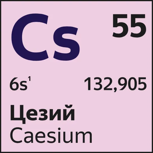 Стикер 55 Mendeleev