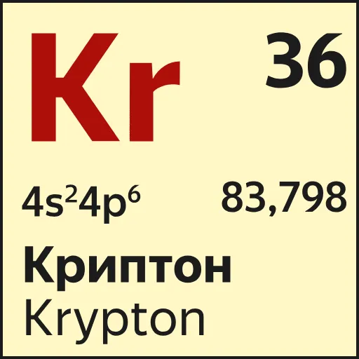 Стикер 36 Mendeleev