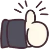 Стикер 27 Menhera Chibi