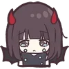 Стикер 8 Menhera Chibi