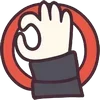 Стикер 26 Menhera Chibi
