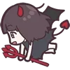 Стикер 11 Menhera Chibi