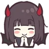 Стикер 7 Menhera Chibi