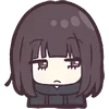 Стикер 25 Menhera Chibi