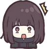 Стикер 23 Menhera Chibi