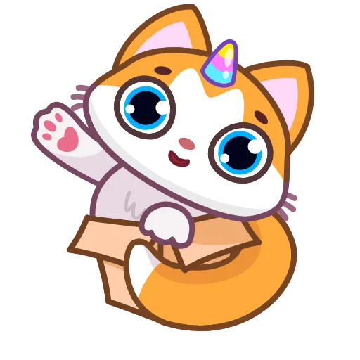 Стикер 5 MeowCorn