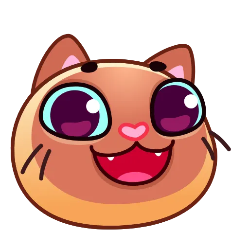 Стикер 13 Meow Emoji
