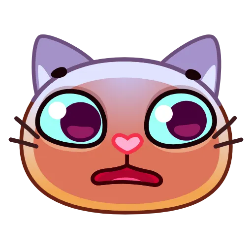 Стикер 20 Meow Emoji