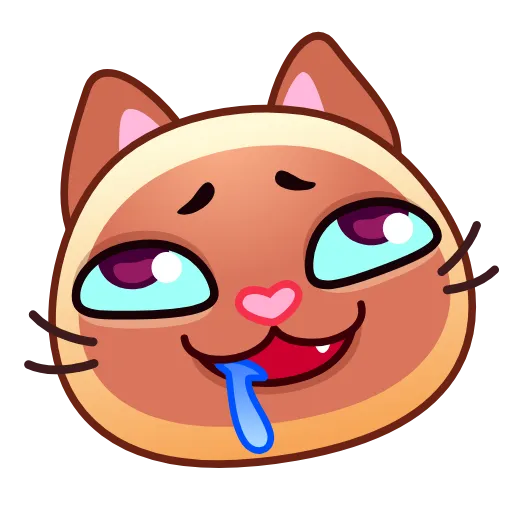 Стикер 27 Meow Emoji