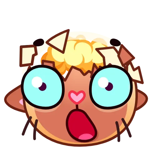 Стикер 17 Meow Emoji