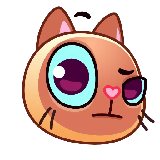Стикер 9 Meow Emoji