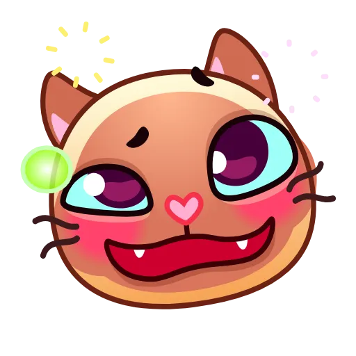Стикер 29 Meow Emoji