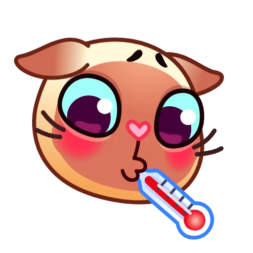 Стикер 31 Meow Emoji