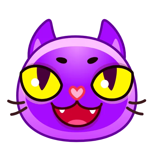 Стикер 33 Meow Emoji