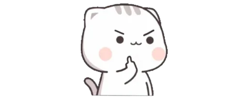 🍼 Стикер «Meows favorite mini» для Telegram