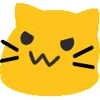 Стикер 4 Meowmoji animated