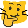 Стикер 5 Meowmoji animated