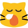Стикер 9 Meowmoji animated
