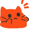 Стикер 19 Meowmoji animated