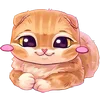 Стикер 2 Котёнок Мявс