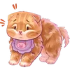 Стикер 28 Котёнок Мявс