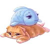 Стикер 46 Котёнок Мявс