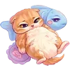 Стикер 12 Котёнок Мявс