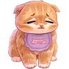 Стикер 13 Котёнок Мявс