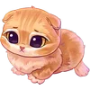 Стикер 21 Котёнок Мявс