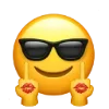 Стикер 32 😍 Набор эмоджи с кастомными смайликами