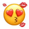 Стикер 21 😍 Набор эмоджи с кастомными смайликами