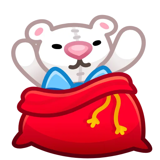 🧸 Стикер «Merry Christmas Emoji» для Telegram