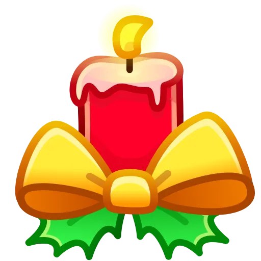 🕯 Стикер «Merry Christmas Emoji» для Telegram