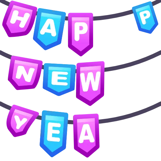 🎏 Стикер «Merry Christmas Emoji» для Telegram