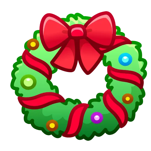 🎄 Стикер «Merry Christmas Emoji» для Telegram