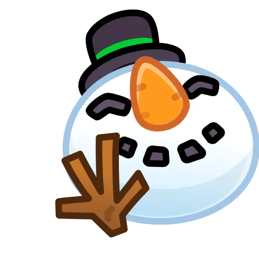 🎩 Стикер «Merry Christmas Emoji» для Telegram