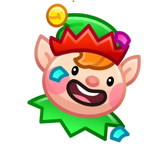 🧝 Стикер «Merry Christmas Emoji» для Telegram